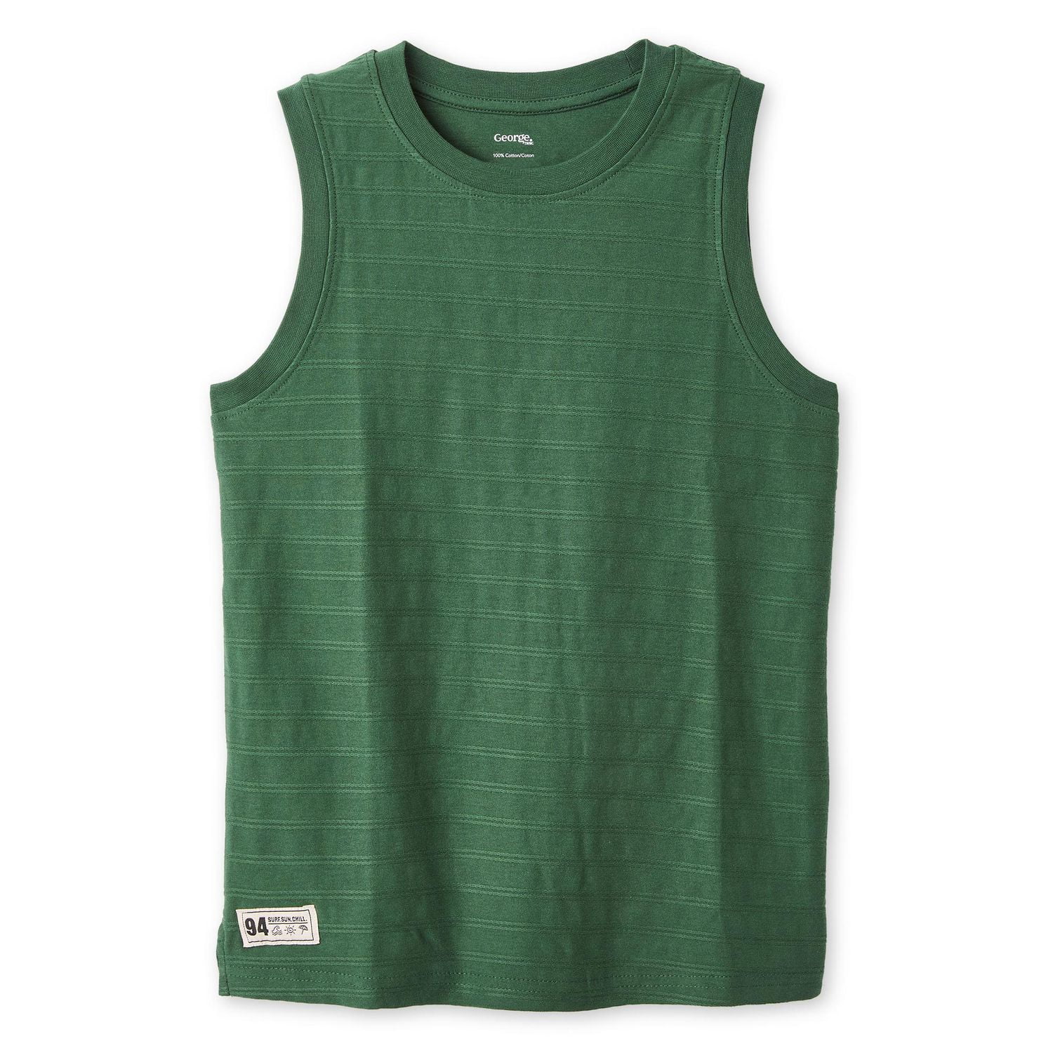 Youth Textured Tank Top - Image 2