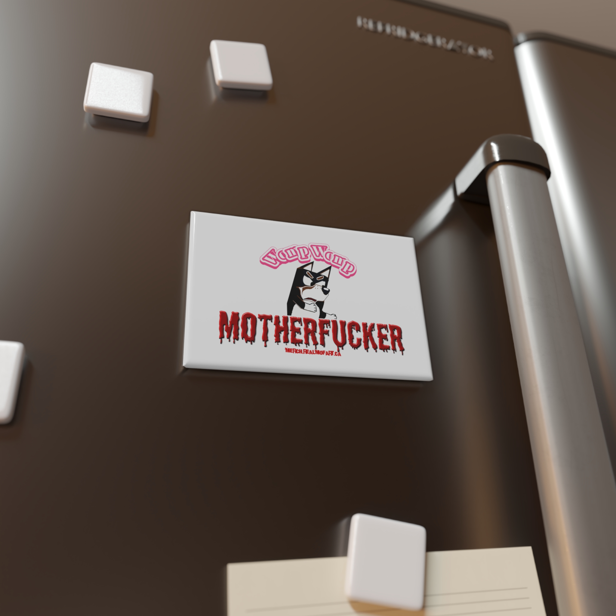 Womp Womp Motherfucker. Rectangle Fridge Magnet - Image 2