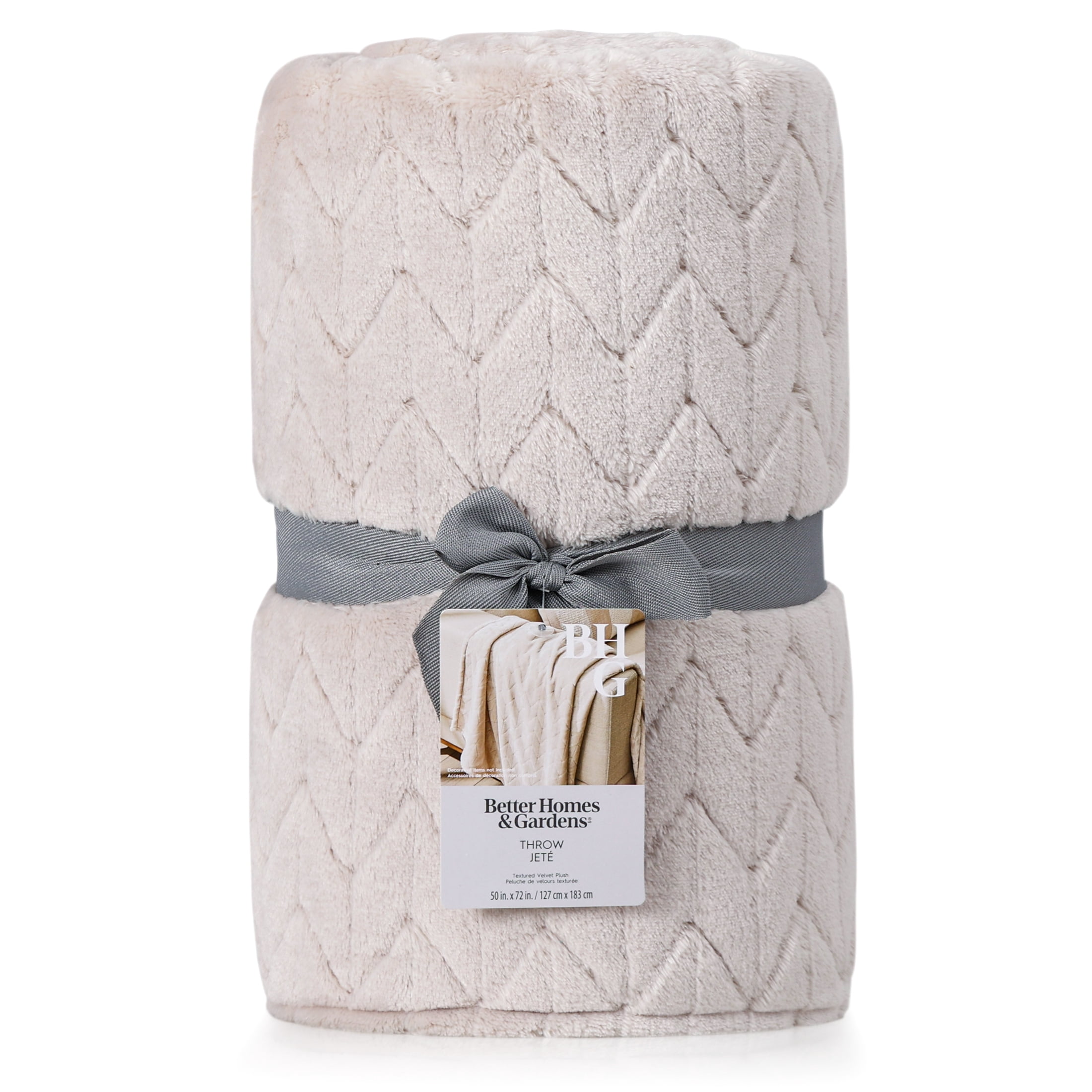 Better Homes & Gardens Soft Plush Green Throw Blanket - Image 2