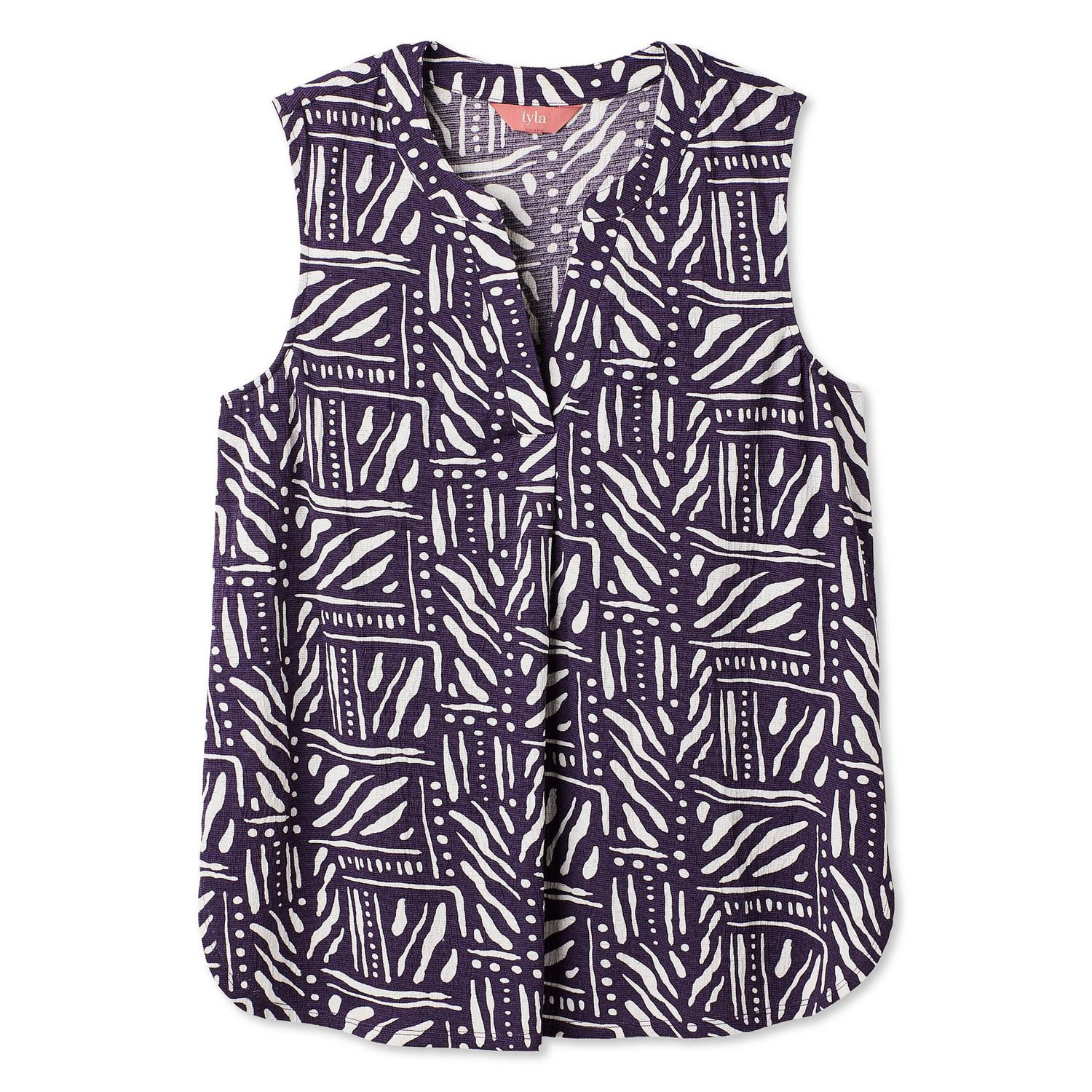 Iyla Crinkle Sleeveless Blouse - Image 2