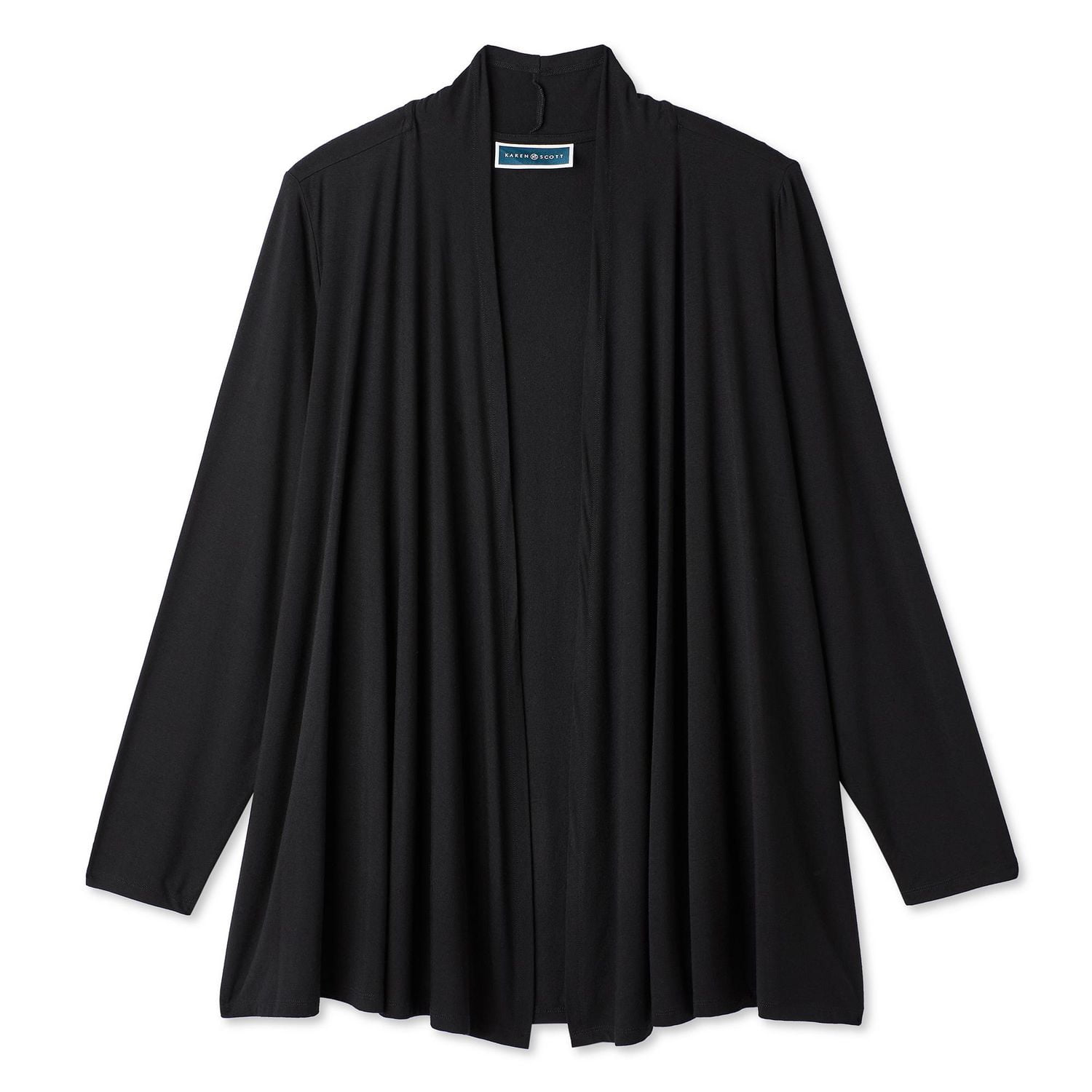Karen Scott Plus Cascading Cardigan - Image 2