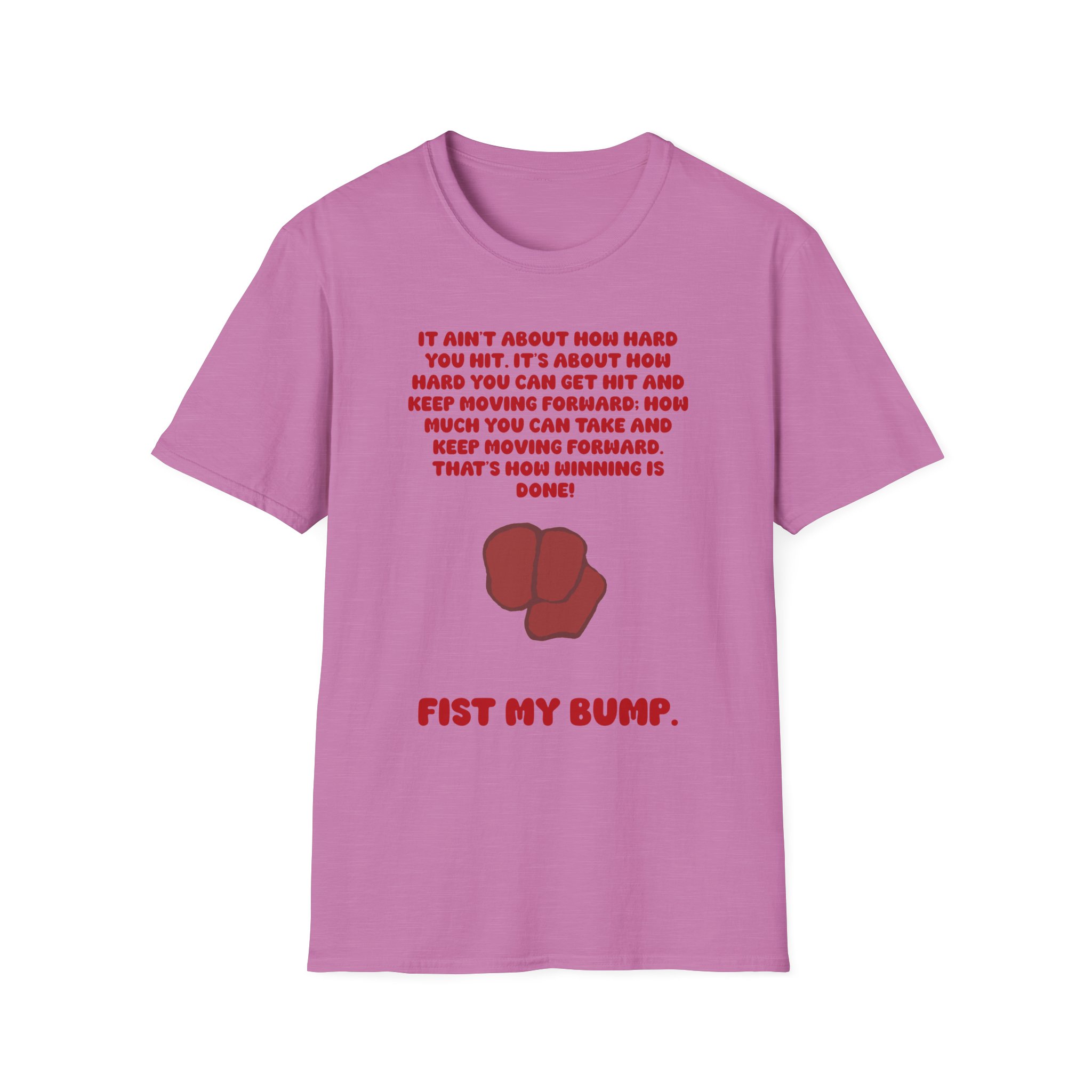 Fist My Bump, Rocky Motivational - T-Shirt - Image 2