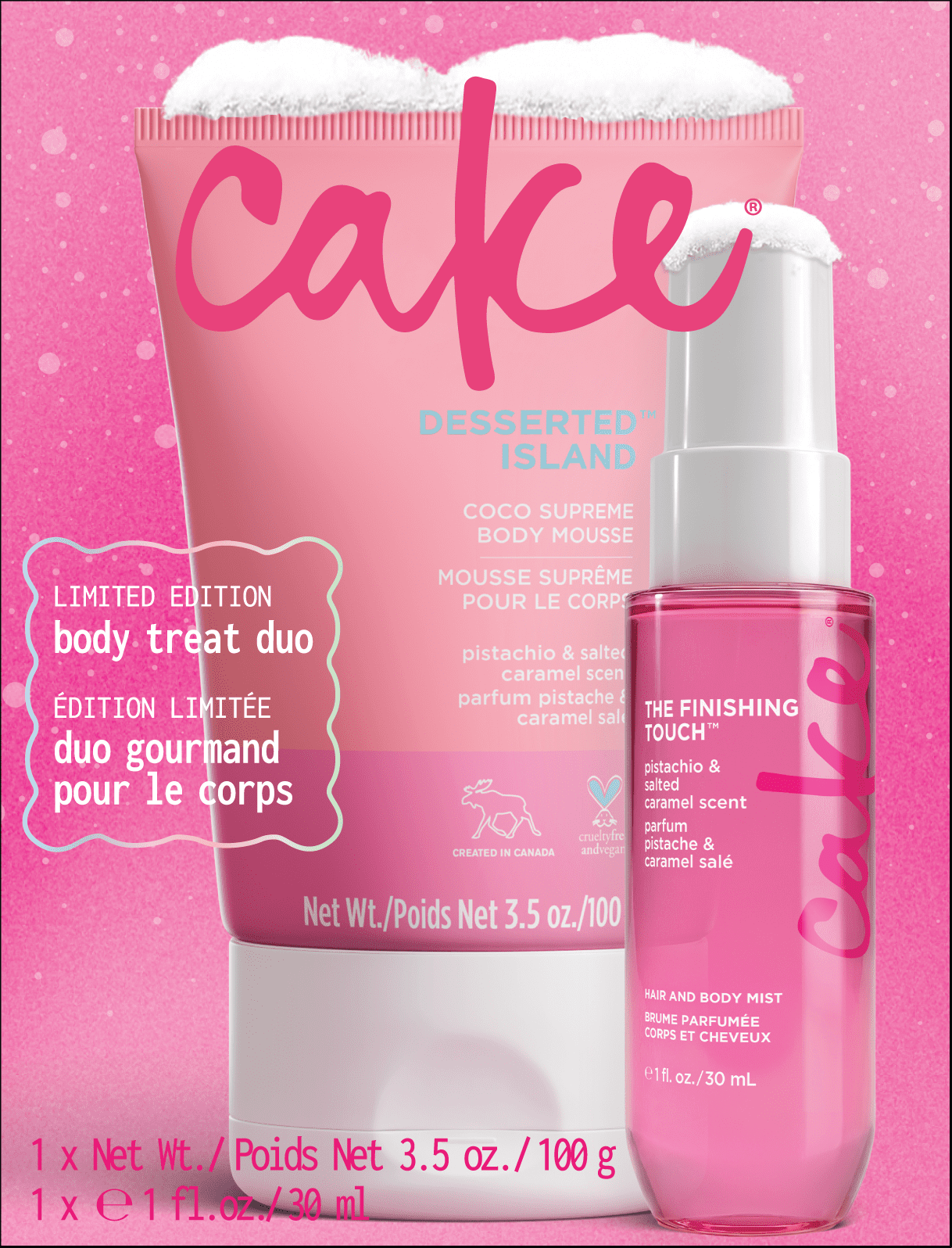 Golden Radiance Winter Whipped Body Mist & Body Spray Gift Set for Her
